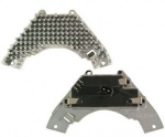 Resistor for Peugeot / Fiat / Citroen / Lancia ; (3 pins) OEM: 6441.F6 9790339580